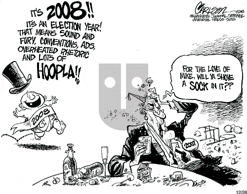 Stuart Carlson on Wednesday December 26, 2007 Comic Strip