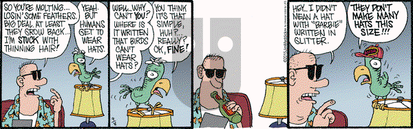 Monty on Tuesday September 8, 2015 Comic Strip