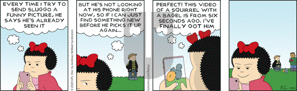 Nancy on Tuesday January 28, 2020 Comic Strip