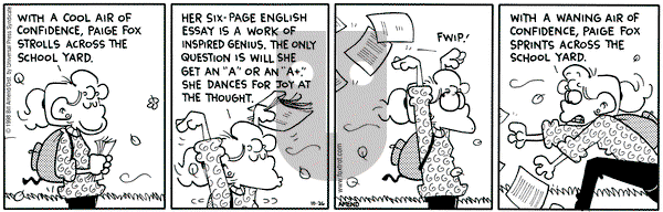 FoxTrot on Monday October 26, 1998 Comic Strip