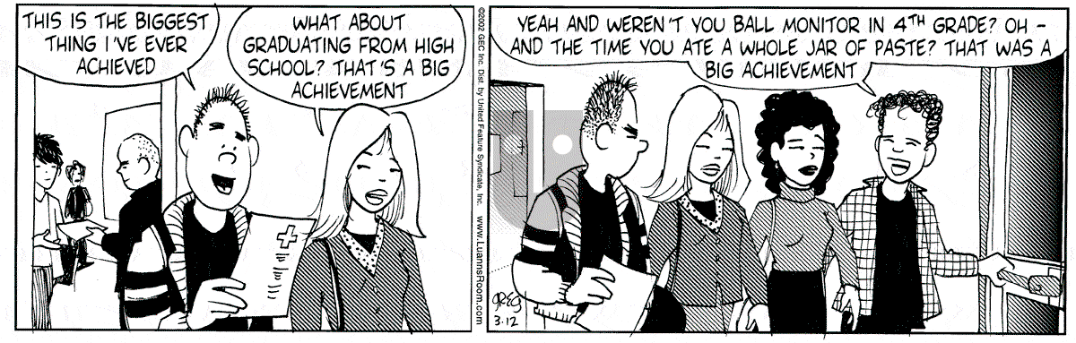 Luann - Tuesday March 12, 2002 Comic Strip