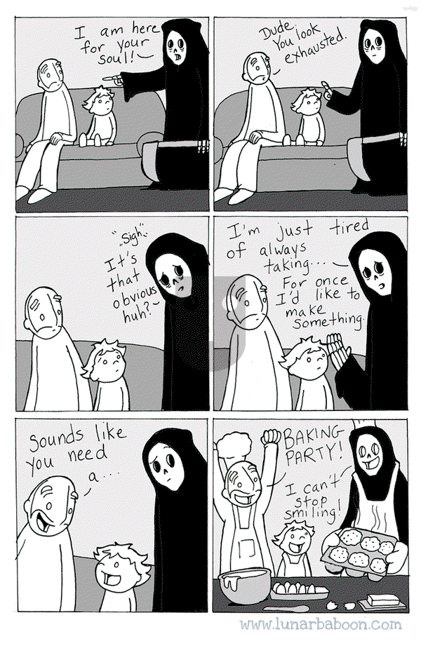 Lunarbaboon on Monday October 31, 2016 Comic Strip