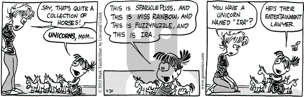 Heart of the City - Monday April 20, 2015 Comic Strip