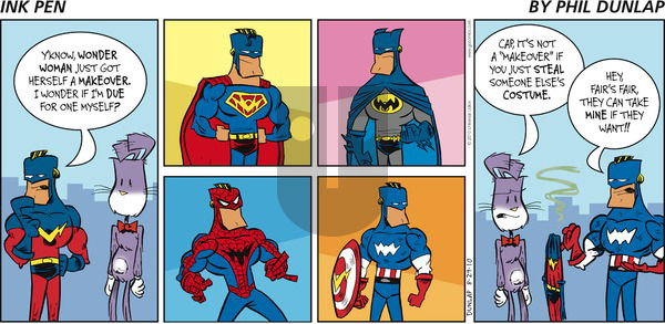 Ink Pen on Sunday August 29, 2010 Comic Strip