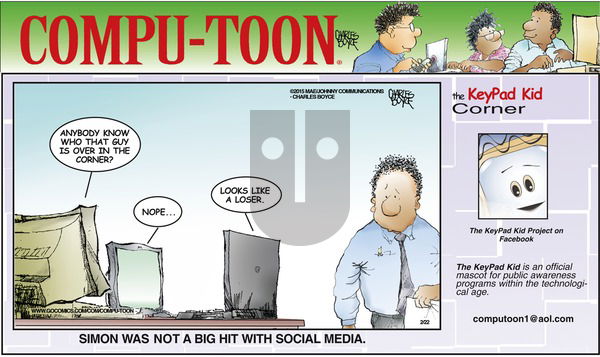 Compu-toon on Sunday February 22, 2015 Comic Strip