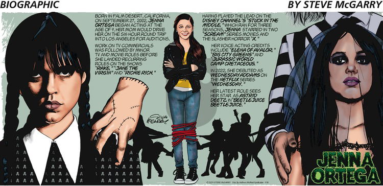 Biographic on Sunday September 15, 2024 Comic Strip