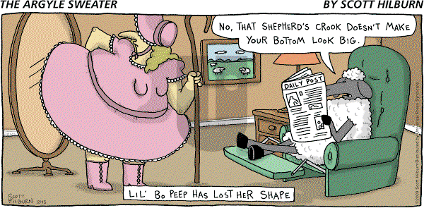 The Argyle Sweater on Sunday February 15, 2009 Comic Strip