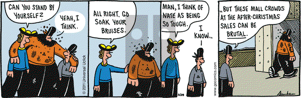 Overboard on Wednesday December 28, 2011 Comic Strip
