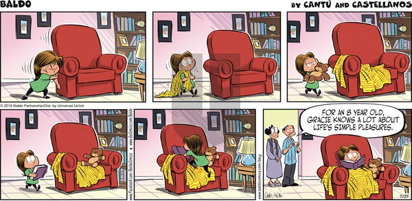 Baldo on Sunday November 27, 2016 Comic Strip