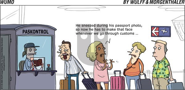 WuMo on Sunday September 13, 2020 Comic Strip
