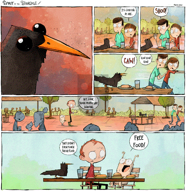 Spirit of the Staircase on Wednesday April 10, 2024 Comic Strip