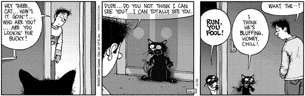 Get Fuzzy on Saturday November 30, 2002 Comic Strip