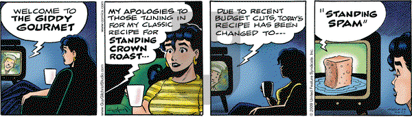 Nancy on Saturday March 28, 2009 Comic Strip