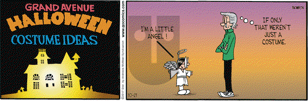 Grand Avenue on Saturday October 21, 2017 Comic Strip