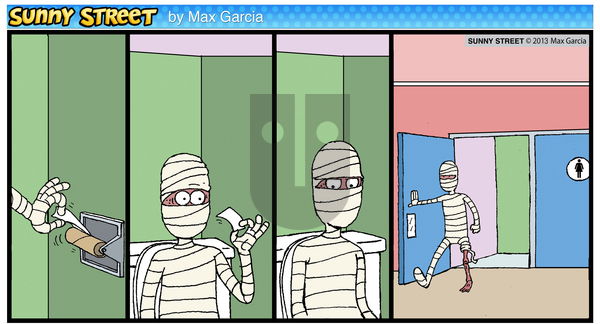 Sunny Street on Friday November 1, 2013 Comic Strip