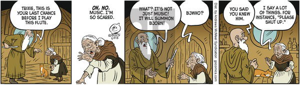 Alley Oop on Monday April 7, 2025 Comic Strip