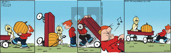 Red and Rover on Tuesday October 28, 2014 Comic Strip
