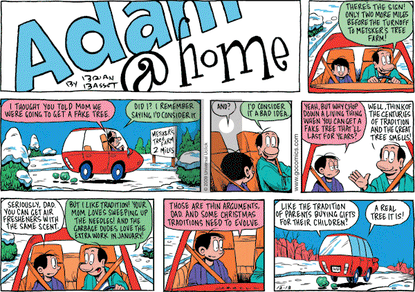 Adam@Home on Sunday December 13, 2009 Comic Strip