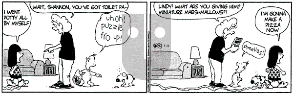 Luann on Thursday January 11, 1996 Comic Strip