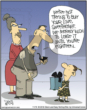 The Flying McCoys on Tuesday November 15, 2016 Comic Strip
