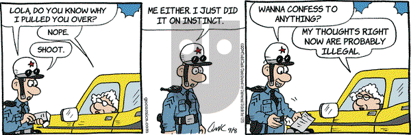 Lola on Monday September 8, 2014 Comic Strip