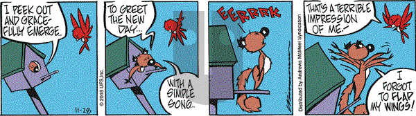 Rose is Rose on Wednesday November 28, 2018 Comic Strip