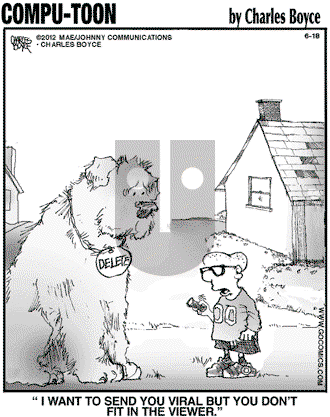 Compu-toon on Monday June 18, 2012 Comic Strip