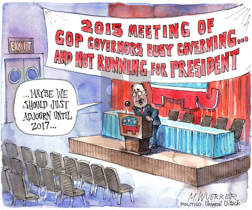 Matt Wuerker on Friday March 27, 2015 Comic Strip
