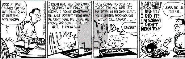 Calvin and Hobbes - Monday May 23, 1988 Comic Strip