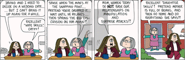 Cathy Classics on Tuesday March 23, 2004 Comic Strip