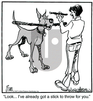 Marmaduke on Thursday January 18, 2007 Comic Strip