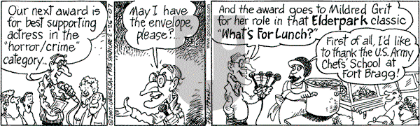 The Elderberries on Monday February 26, 2007 Comic Strip