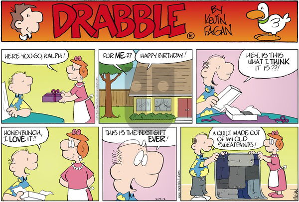 Drabble on Sunday April 15, 2012 Comic Strip