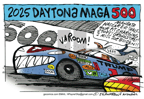 Henry Payne - Friday February 14, 2025 Comic Strip