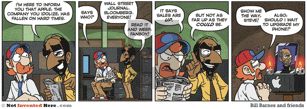 Not Invented Here on Wednesday November 24, 2021 Comic Strip