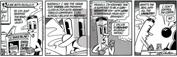 Doonesbury on Monday March 13, 1995 Comic Strip