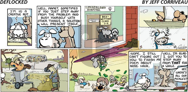 DeFlocked on Sunday August 23, 2009 Comic Strip