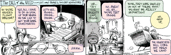 Non Sequitur on Wednesday December 24, 2003 Comic Strip