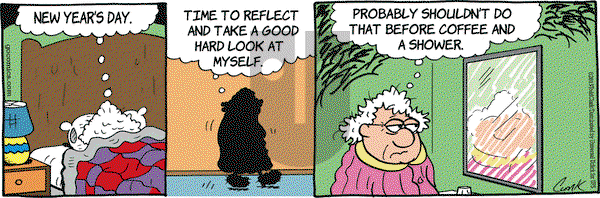 Lola on Thursday January 1, 2015 Comic Strip