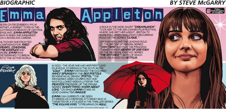 Biographic on Sunday July 21, 2024 Comic Strip