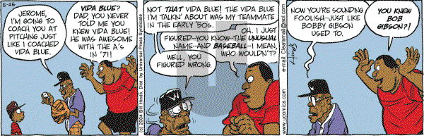 Cleats - Wednesday May 26, 2004 Comic Strip