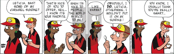 Lucky Cow on Monday May 12, 2025 Comic Strip