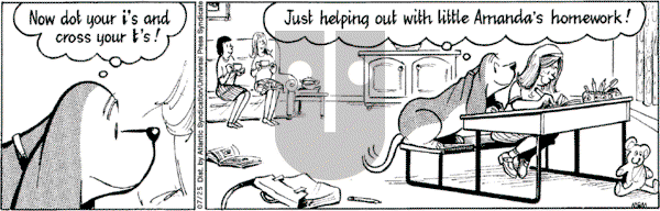 Fred Basset on Tuesday July 25, 2006 Comic Strip