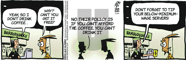 La Cucaracha on Friday February 28, 2014 Comic Strip