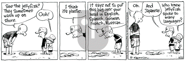 Cul de Sac on Friday August 22, 2008 Comic Strip