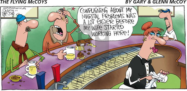 The Flying McCoys on Sunday February 15, 2015 Comic Strip