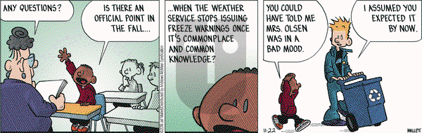Frazz on Friday November 22, 2019 Comic Strip