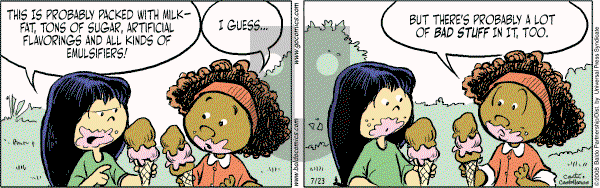 Baldo on Wednesday July 23, 2008 Comic Strip