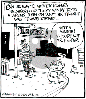 Reality Check on Tuesday August 15, 2000 Comic Strip