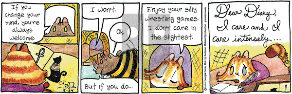 Breaking Cat News on Tuesday March 24, 2020 Comic Strip
